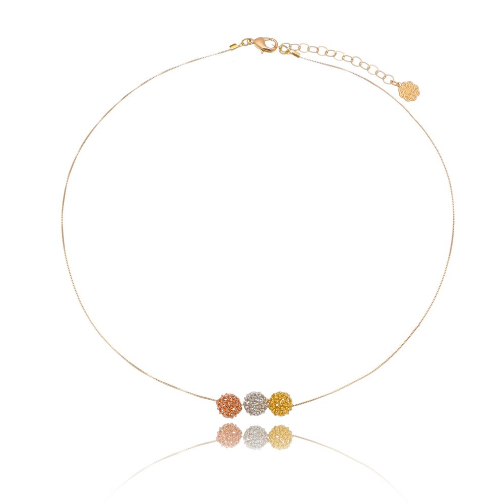 colar-liso-curto-com-tres-bolinhas-trabalhadas-com-flores-8mm
